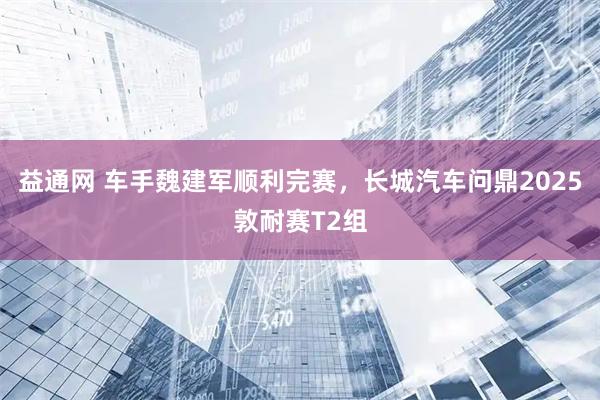 益通网 车手魏建军顺利完赛，长城汽车问鼎2025敦耐赛T2组